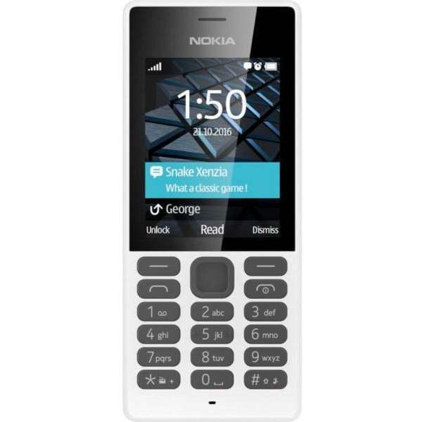 Telefon Mobil Nokia 150 Dual SIM Alb