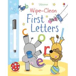 Usborne Wipe-Clean - First Letters