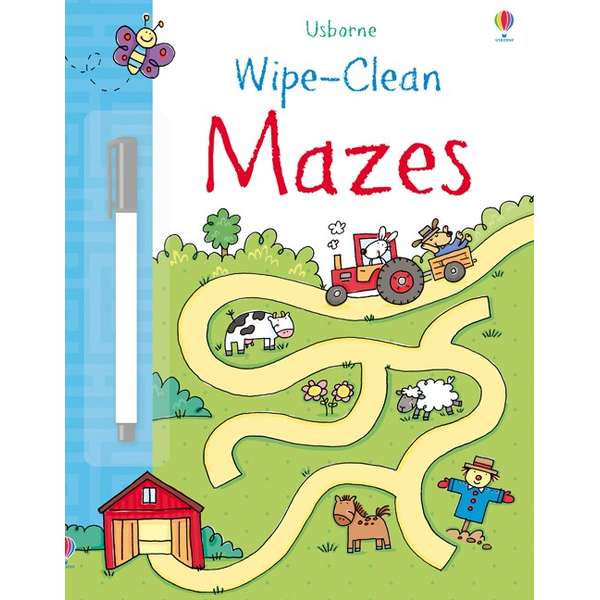 Usborne Wipe-Clean - Mazes