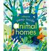 Peep Inside Animal homes - Usborne book (3+)