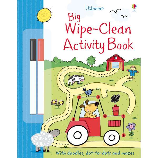 Usborne Big Wipe-Clean Activity Book