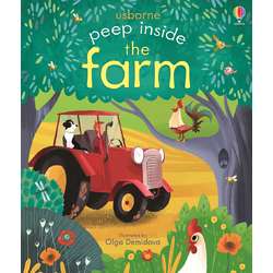 Peep Inside The farm - Usborne book (3+)