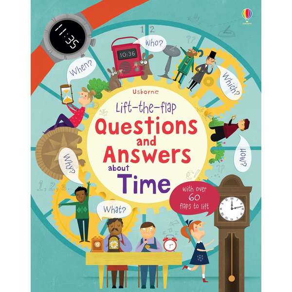 Usborne Lift-the-flap Questions and Answers - About time