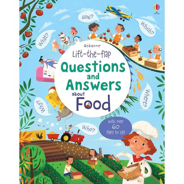 Usborne Lift-the-flap Questions and Answers - About food