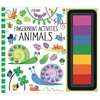 Fingerprint Activities Animals - Usborne book (6+)