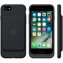 Husa de protectie cu baterie Apple Smart Battery Case pentru iPhone 7, Negru