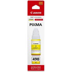 Cartus cerneala Canon GI-490 Y, yellow, capacitate 70ml