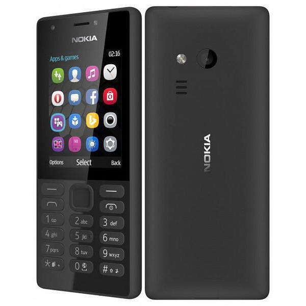 Nokia 216 DS Black 2G/2.4/16MB/0.3MP/1020mAh
