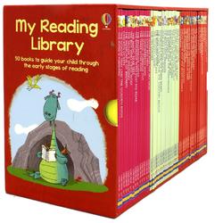 My Reading Library - x50 book boxed set - Usborne book (4+)