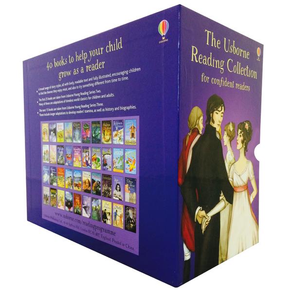 The Usborne Reading Collection for Confident Readers - set 40 de carti