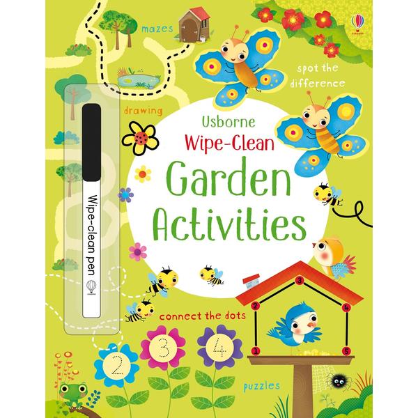 Usborne Wipe-Clean - Garden Activities