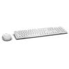 Kit Tastatura + Mouse Wireless Dell Km636, Alb