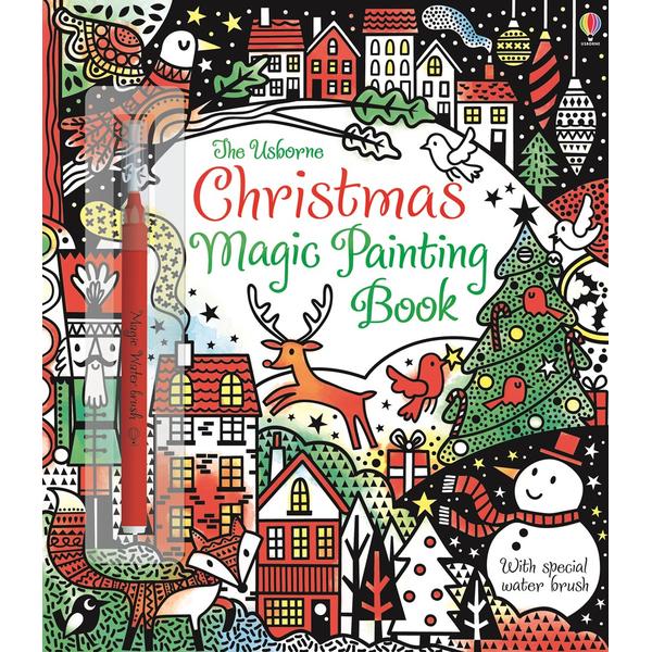 Christmas Magic Painting Book - Carte Usborne 5 ani +