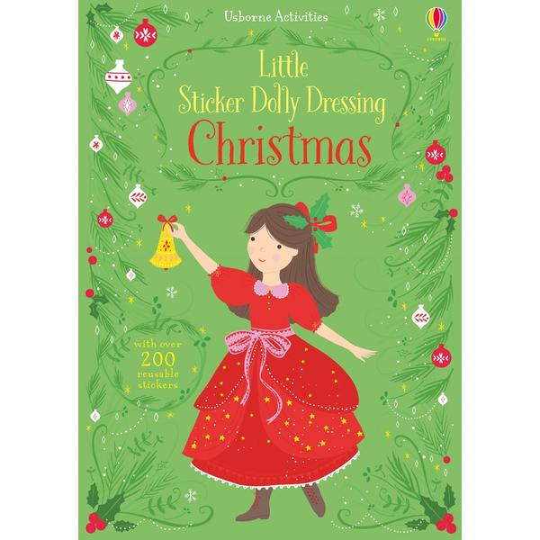Little Sticker Dolly Dressing Christmas - Carte Usborne (4+)
