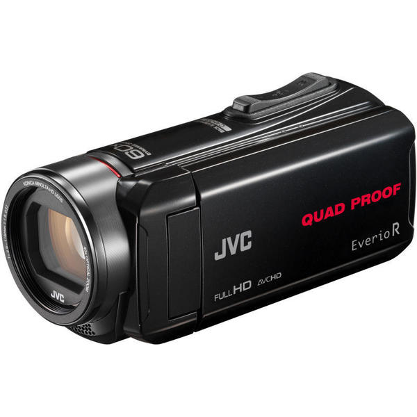Camera video JVC GZ-R435B Quad-Proof, negru