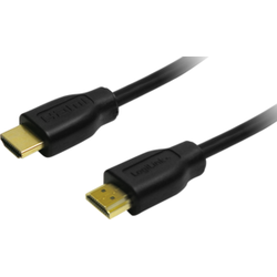 LOGILINK - Cablu HDMI-HDMI, 1.4,  versiunea Gold, lungime 2 m