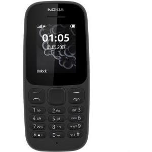 Nokia 105 SS 2017 Black 2G/1.4/4MB/800mAh