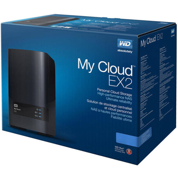 Western Digital Network Storage WD My Cloud Expert Series EX2 Ultra 8TB, Gigabit Ethernet, USB 3.0