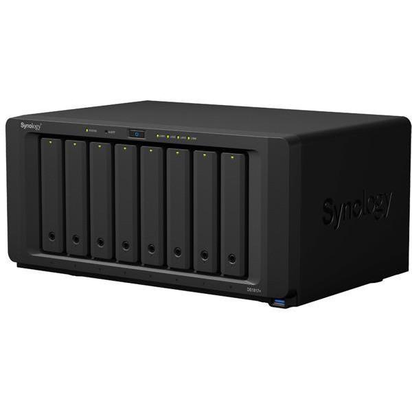 Synology DS1817, 8-Bay SATA, 4C 1,7GHz, 4GB, 2xGbE LAN, 2x10GbE, 2xUSB3.0