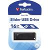 Verbatim Store N Go USB 2.0 Drive Slider 16GB negru