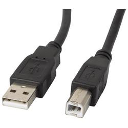 Lanberg cable USB 2.0 AM-BM 1.8m black