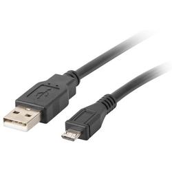 Lanberg cable USB 2.0 micro AM-MBM5P 30cm black