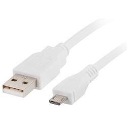 Lanberg cable USB 2.0 micro AM-MBM5P 1m white