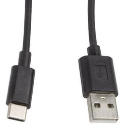 Lanberg cable USB 2.0 Type-C(M)-AM 1m black