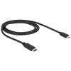 Delock Cable USB Type-C™ 2.0 male > USB 2.0 type Micro-B male 1m black