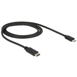 Delock Cable USB Type-C™ 2.0 male > USB 2.0 type Micro-B male 1m black