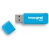 Integral USB Flash Drive Neon 8GB USB 2.0 - Blue