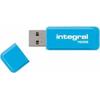 Integral USB Flash Drive Neon 16GB USB 2.0 - Blue