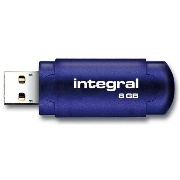 Memorie flash Integral USB Evo 8GB, albastru