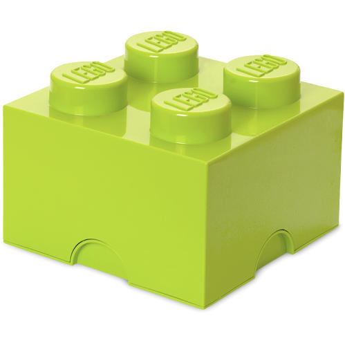 LEGO® Cutie depozitare LEGO 2x2 verde deschis (40031220)
