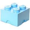 LEGO® Cutie depozitare LEGO 2x2 albastru deschis (40031736)