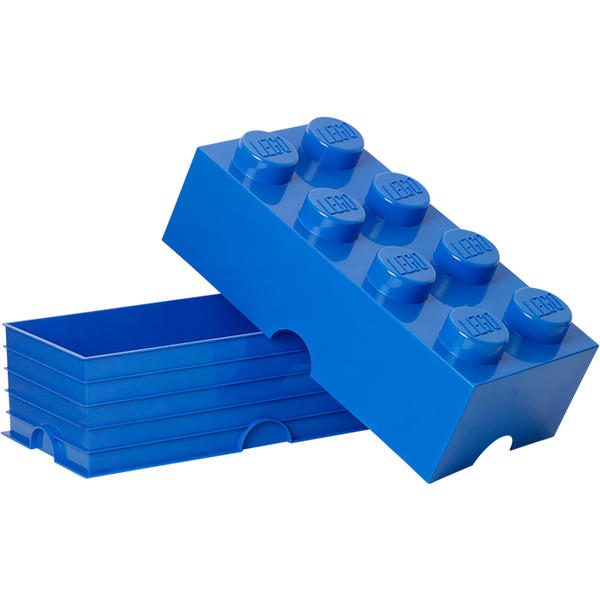 LEGO® Cutie depozitare LEGO 2x4 albastru inchis (40041731)
