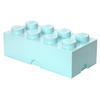 LEGO® Cutie depozitare LEGO 2x4 albastru aqua (40041742)