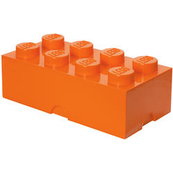 Cutie depozitare LEGO 2x4 portocaliu (40041760)