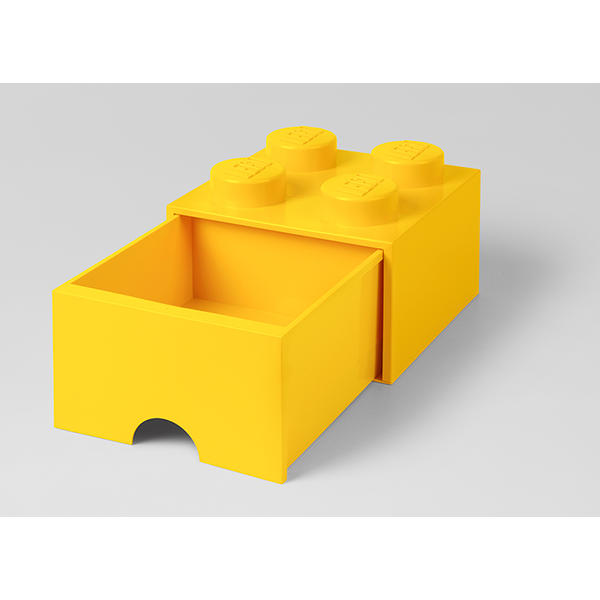 LEGO® Cutie depozitare LEGO 2x2 cu sertar, galben (40051732)