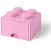 LEGO® Cutie depozitare LEGO 2x2 cu sertar, roz (40051738)