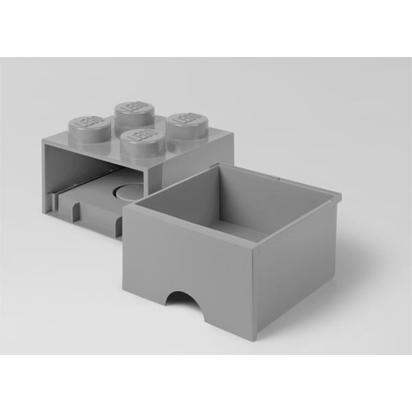 LEGO® Cutie depozitare LEGO 2x2 cu sertar, gri (40051740)