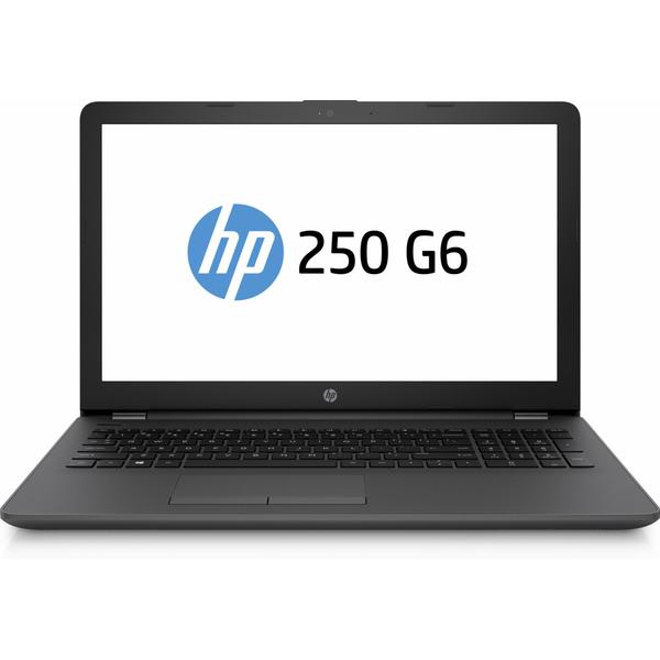 Laptop HP 250 G6 cu procesor Intel® Core™ i3-6006U 2.00 GHz, Skylake, 15.6", Full HD, 8GB, 256GB SSD, DVD-RW, Intel HD Graphics 520, Free DOS, Dark Ash Silver