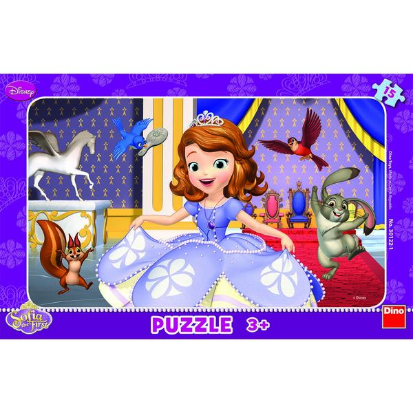 Dino Puzzle - Printesa Sofia (15 piese)