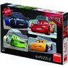 Dino Puzzle 4 in 1 - Cars 3 (54 piese)
