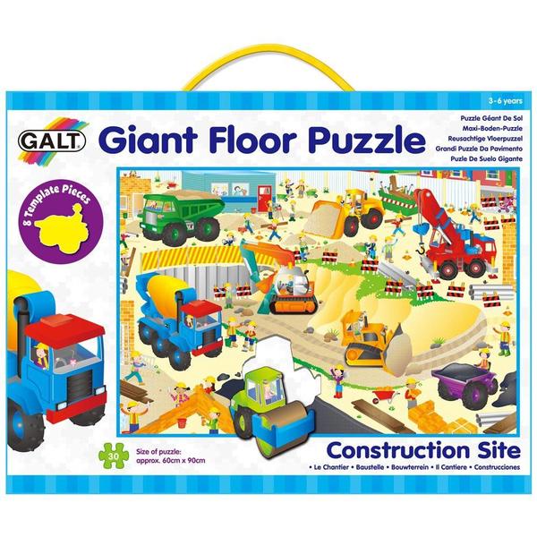 Galt Giant Floor Puzzle: Santierul (30 piese)