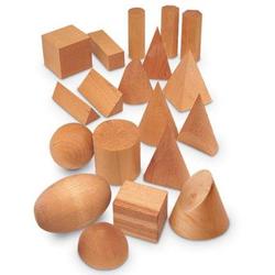 Forme geometrice din lemn (set 19)