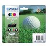 Golf ball Multipack Epson 4-colours 34 DURABrite Ultra | 18,7 ml