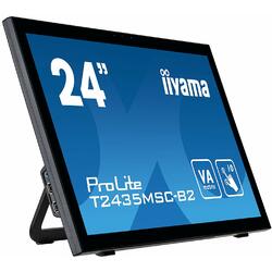 Monitor IIyama T2435MSC-B2 23.6inch, VA touchscreen, Full HD, DVI-D, HDMI, DP