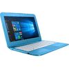 Laptop HP Stream – 11-y000nq cu procesor Intel® Celeron® N3060 1.60 GHz, 11.6", 2GB, 32GB eMMC, Intel® HD Graphics 400, Microsoft Windows 10 Home, Blue