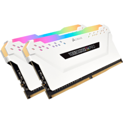 Corsair Vengeance RGB PRO 16GB (2 x 8GB) DDR4 2666MHz XMP 2.0 White